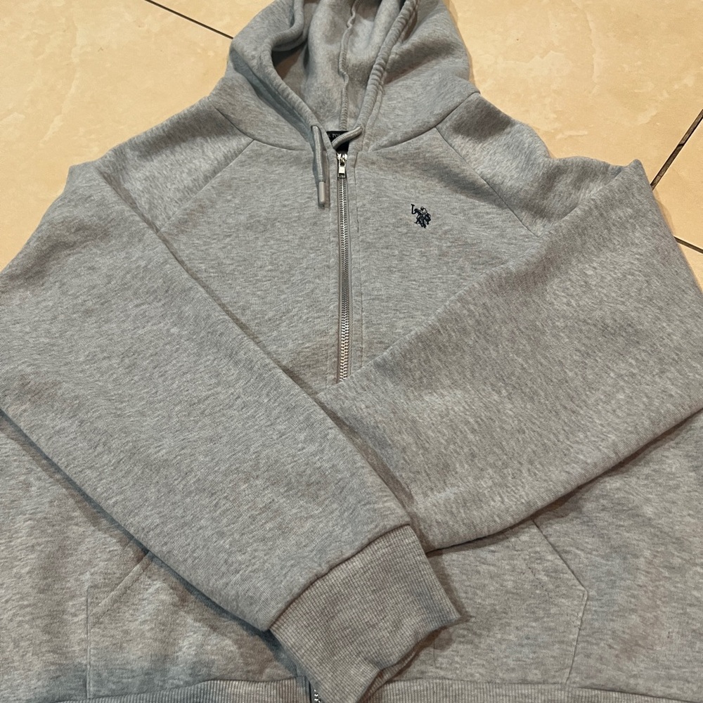Gray women’s Hoodie Sweater